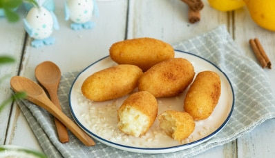Croquetas de Arroz con Leche