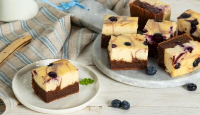 Cheescake brownie