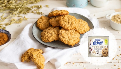 Galletas de avena vegetarianas