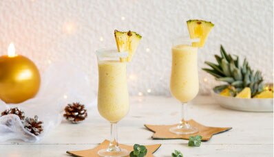 Sorbete de piña al cava