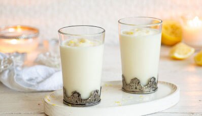 Sorbete de limón con cava