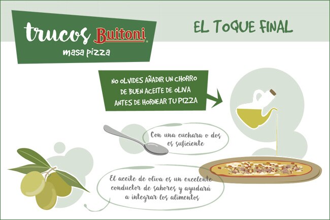 toque final para tus pizzas