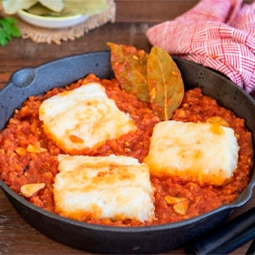 Bacalao con tomate