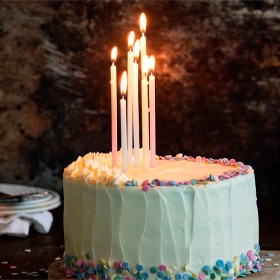 Tarta de chocolate blanco