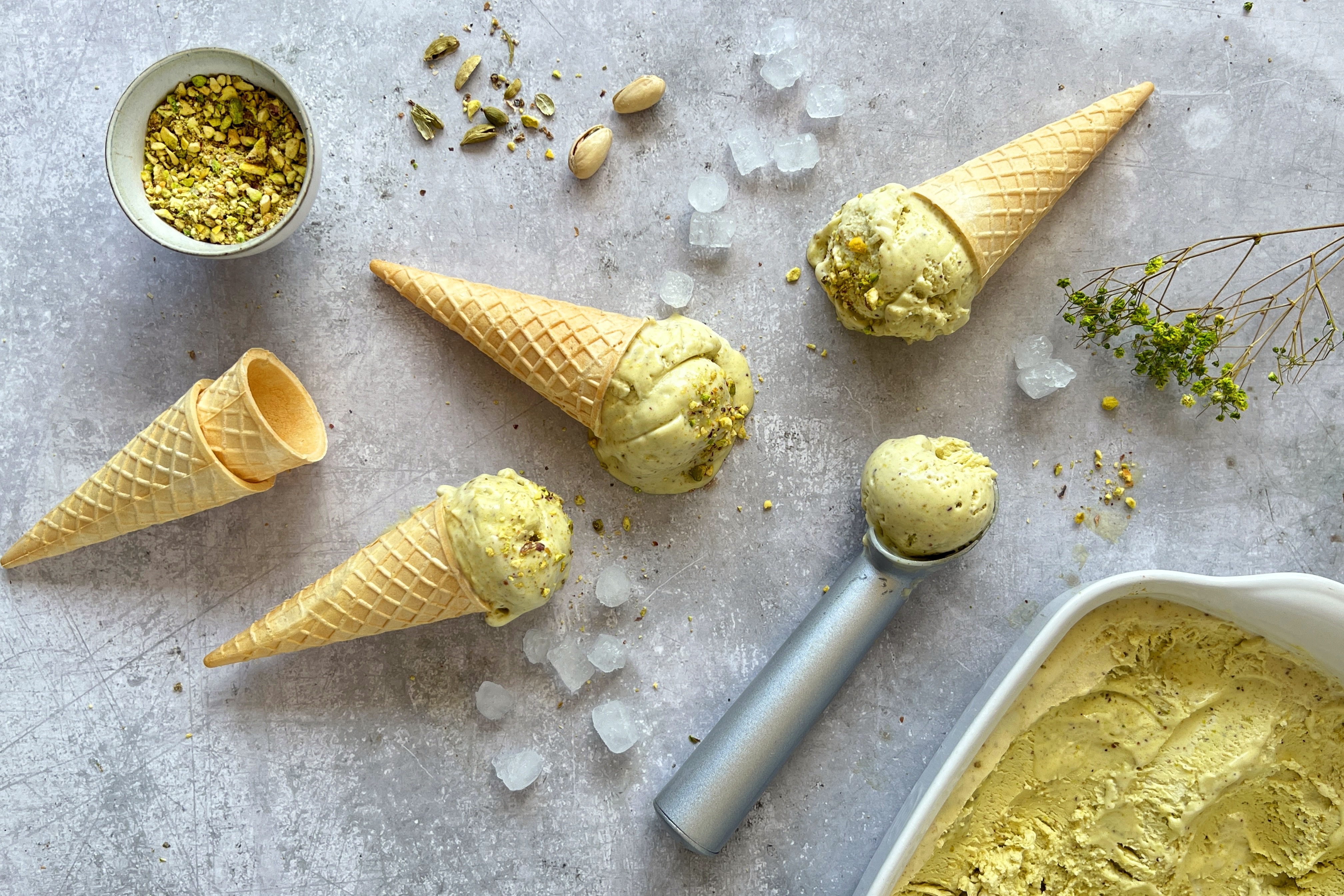 Tips para helados caseros cremosos
