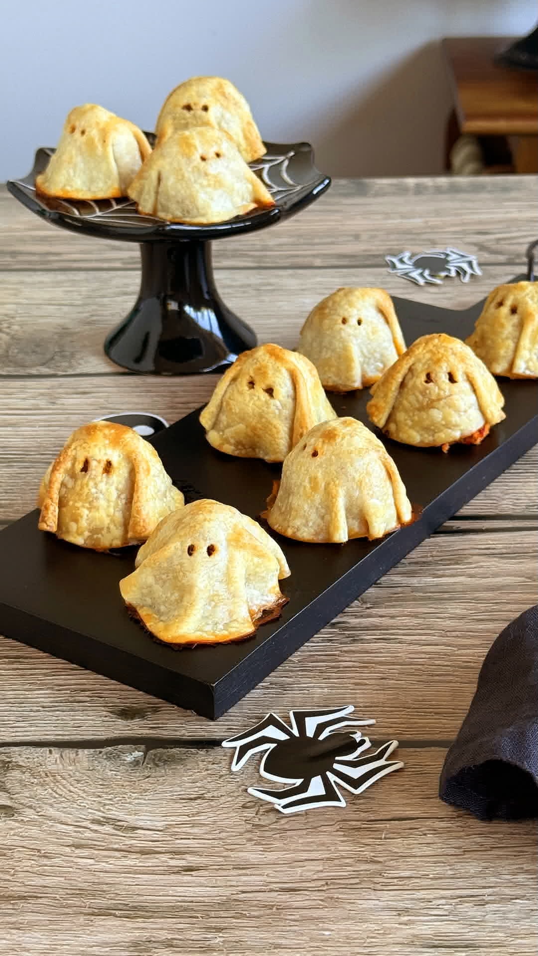 Empanadillas de atún para halloween
