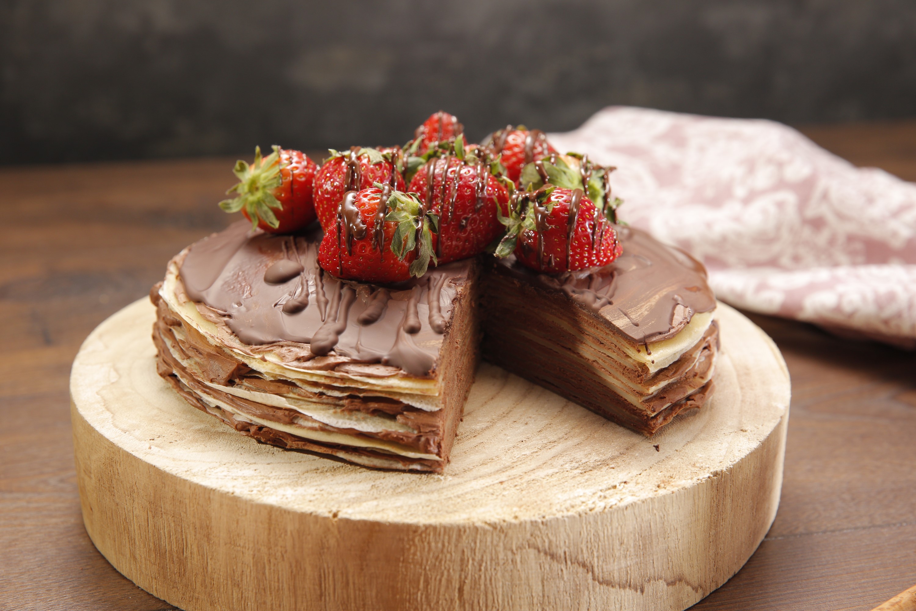 Tarta de crepes