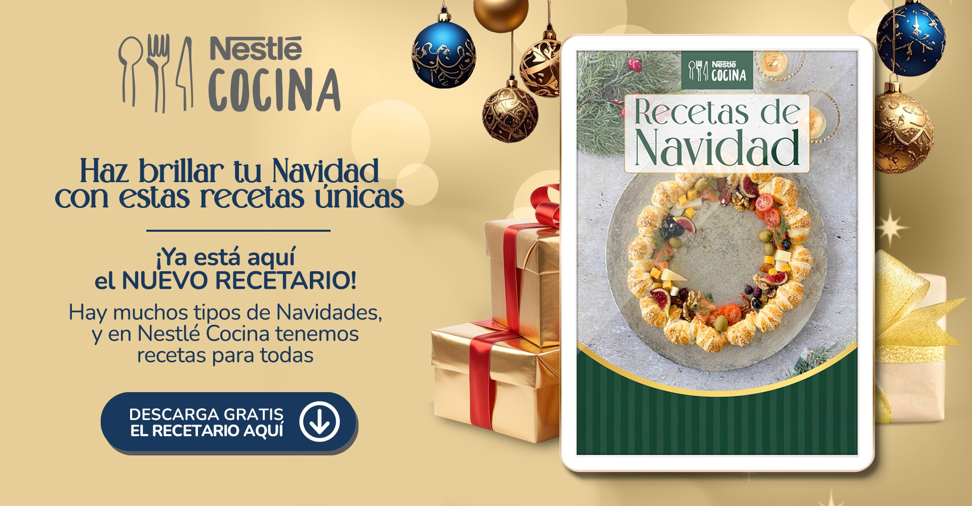 Nestlé Cocina - Recetario Navidad