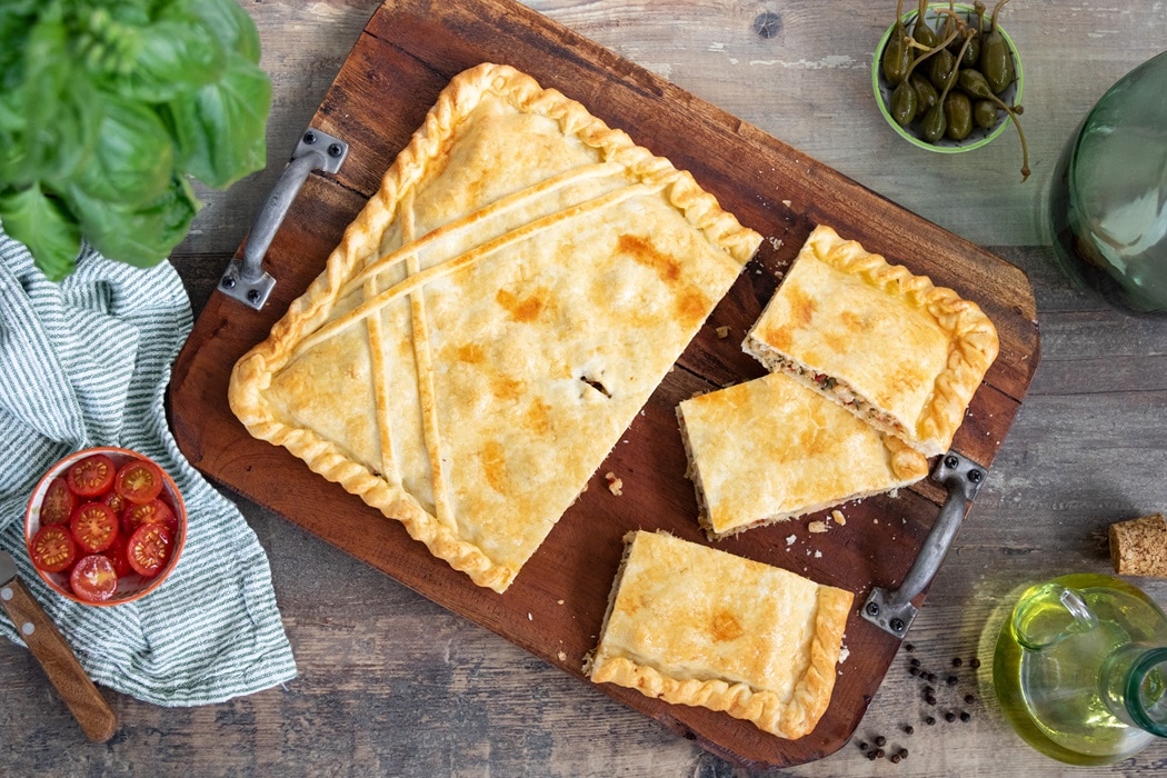 Empanada de bacalao y gambas - Receta de Buitoni