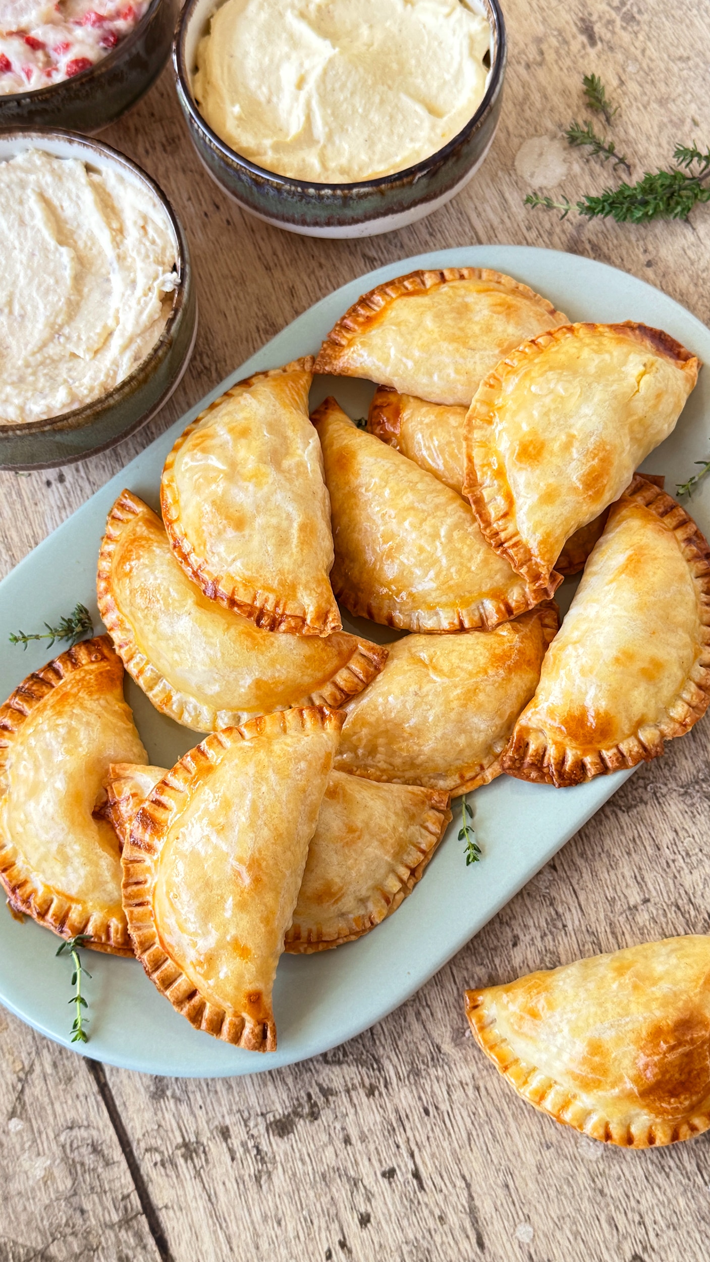 3 rellenos cremosos para tus empanadillas