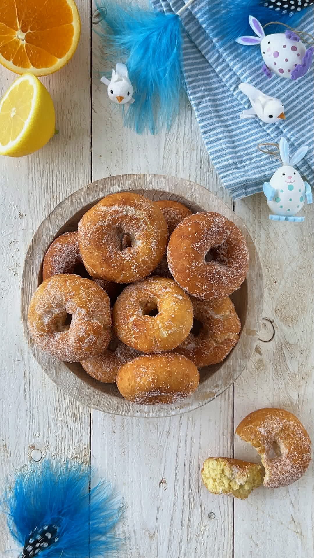 Rosquillas de leche condensada