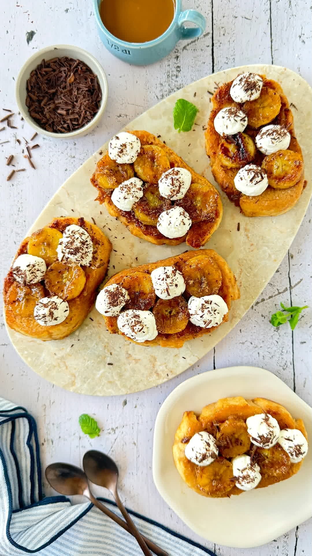 Torrijas de banoffee