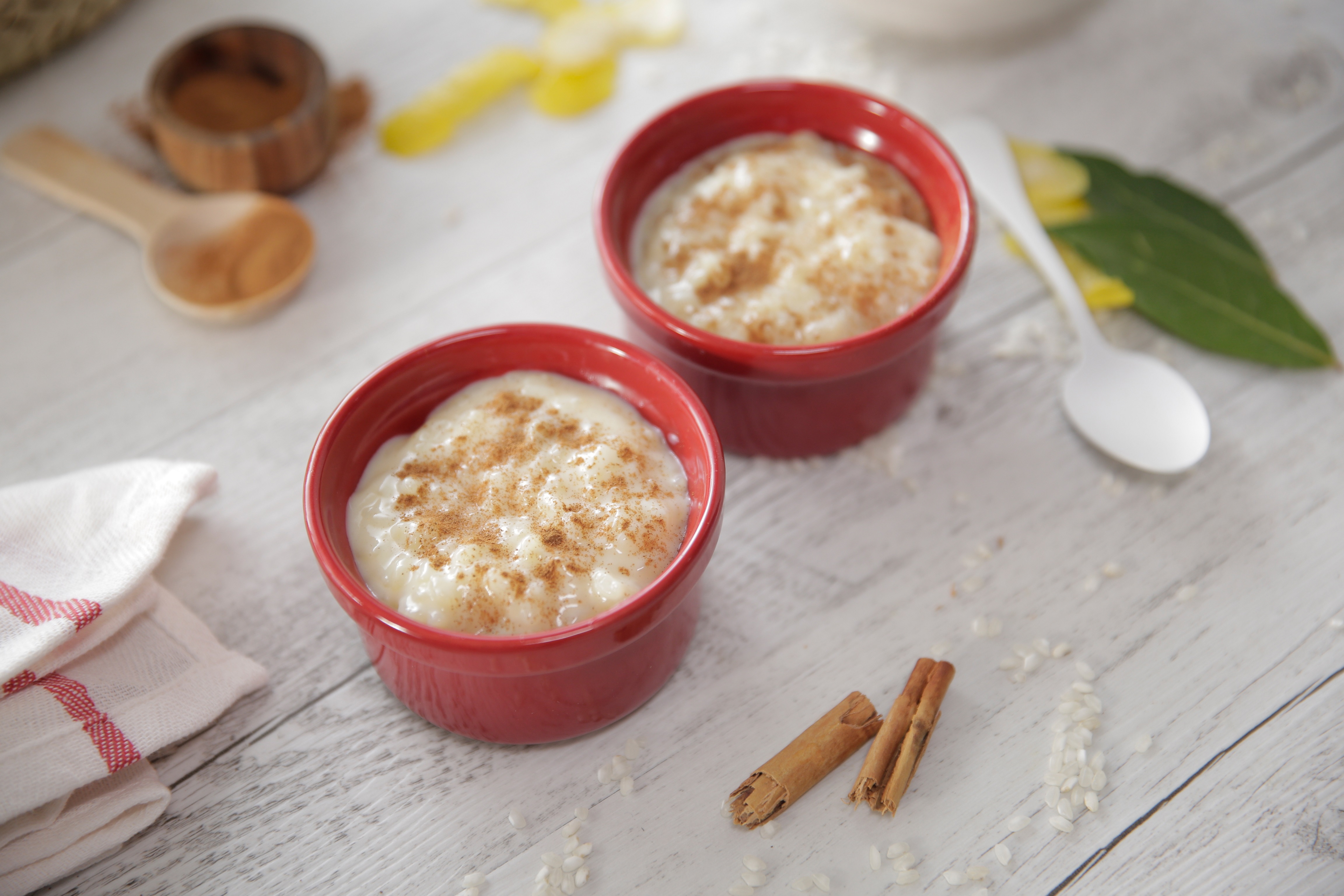 Arroz con leche tradicional con leche condensada La Lechera