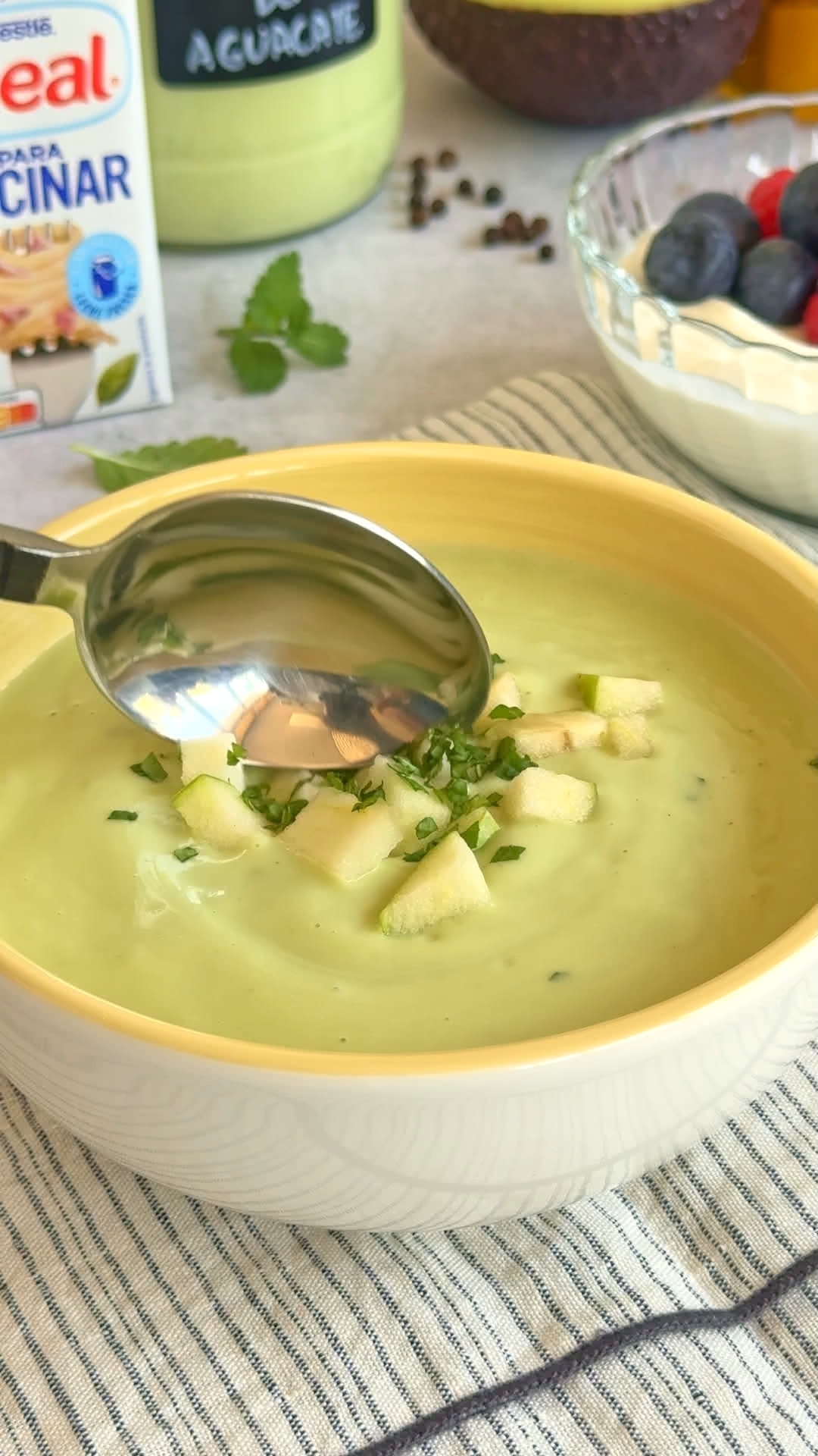 Crema de aguacate