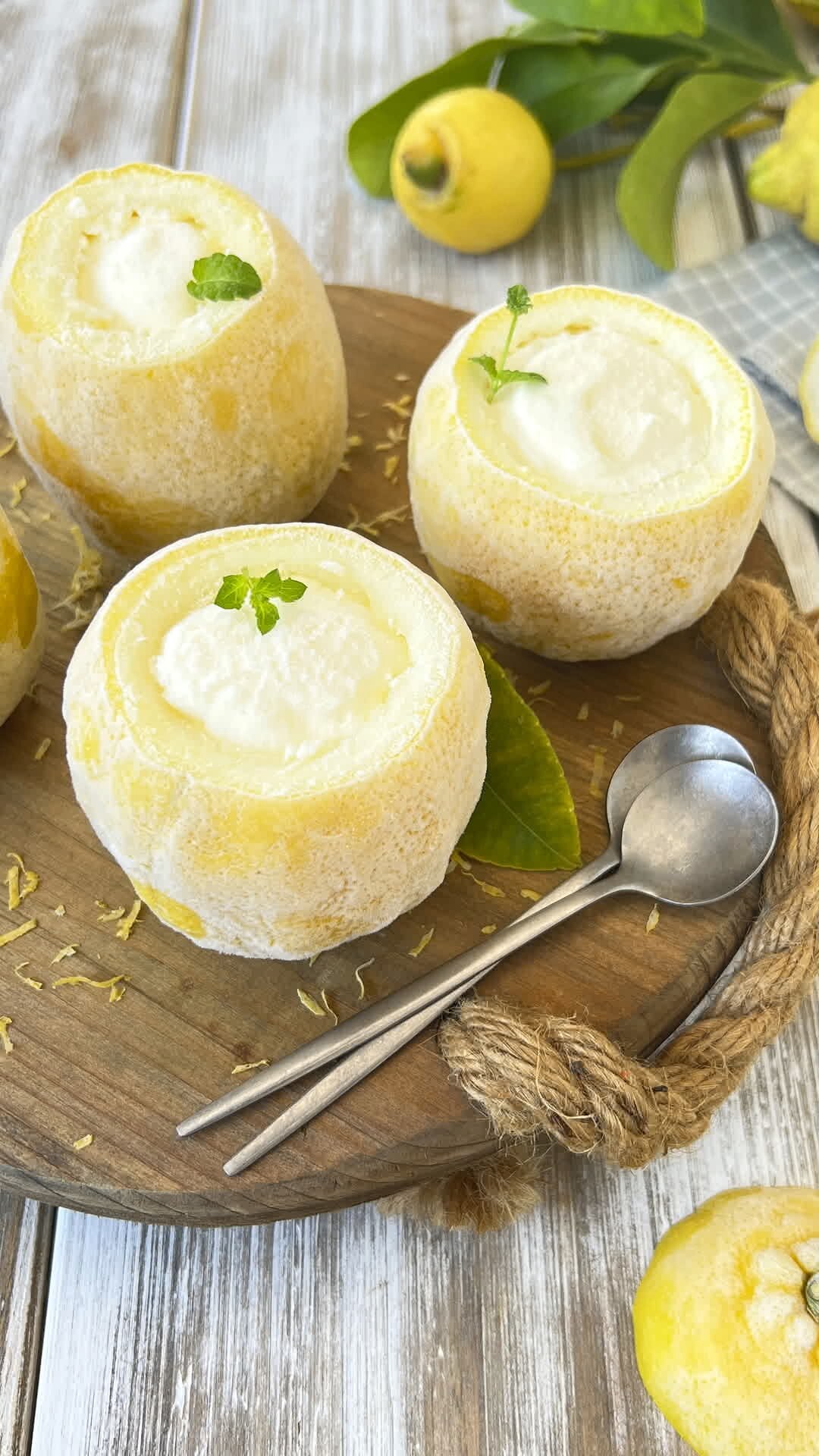 Limón helado fácil