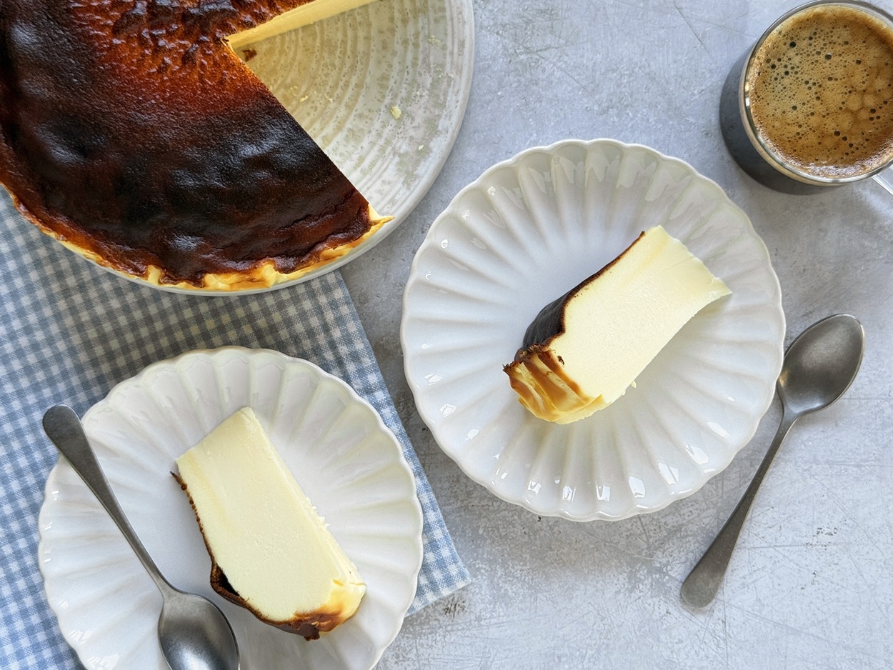 Tarta de queso fácil en air Fryer con 3 ingredientes