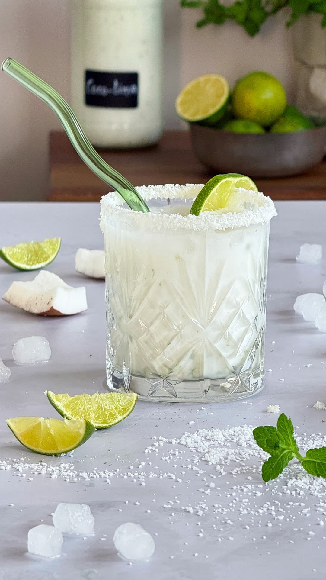 Coco-lima de leche condensada 