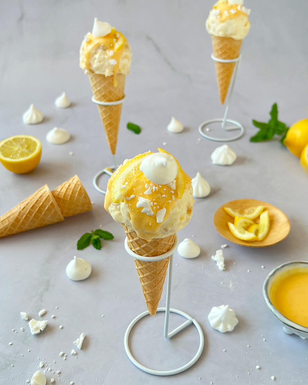 Helado de Lemon Pie
