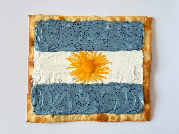 Pizza Bandera Argentina