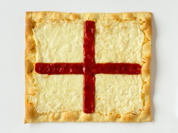 Pizza Bandera Inglaterra