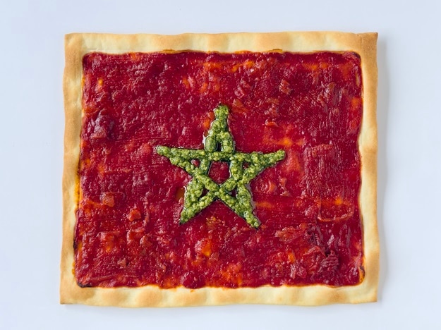 Pizza Bandera Marruecos