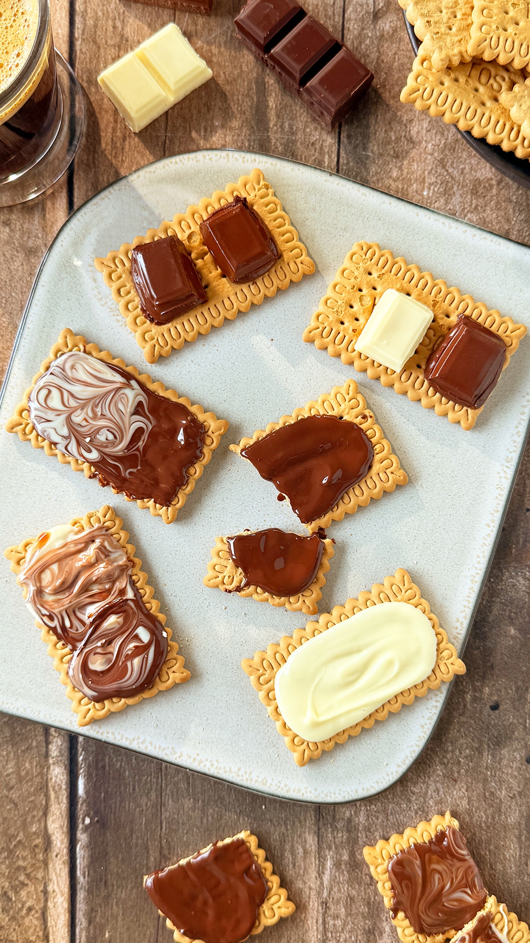 Chocolate con galletas