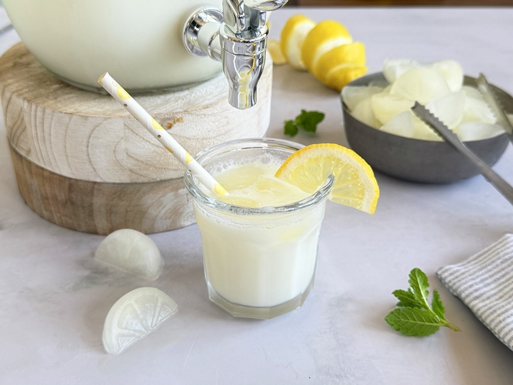 Limonada con leche condensada La Lechera