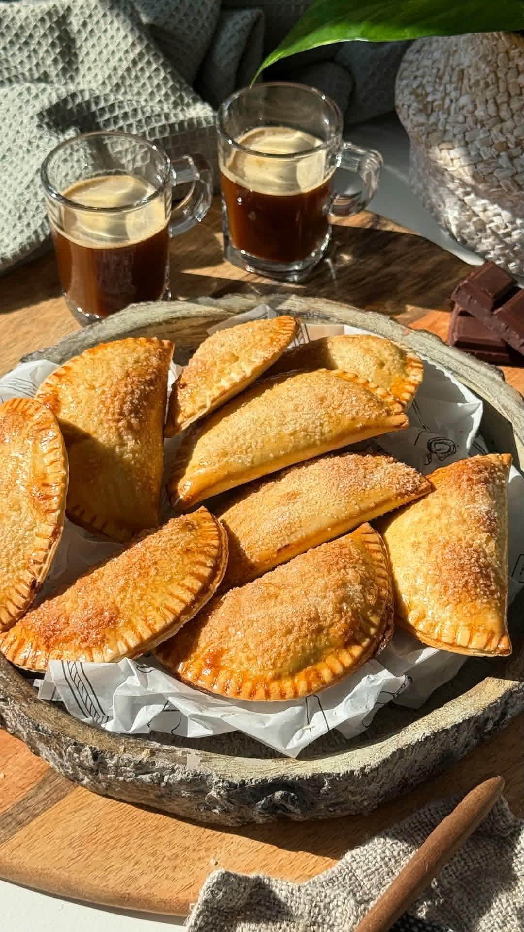 Empanadillas de chocolate