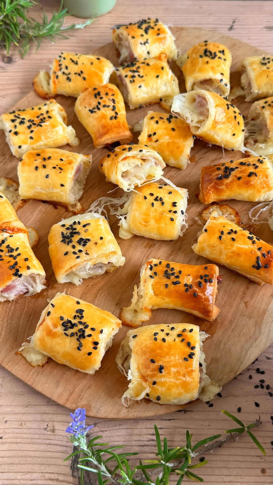Saladitos de panceta y queso
