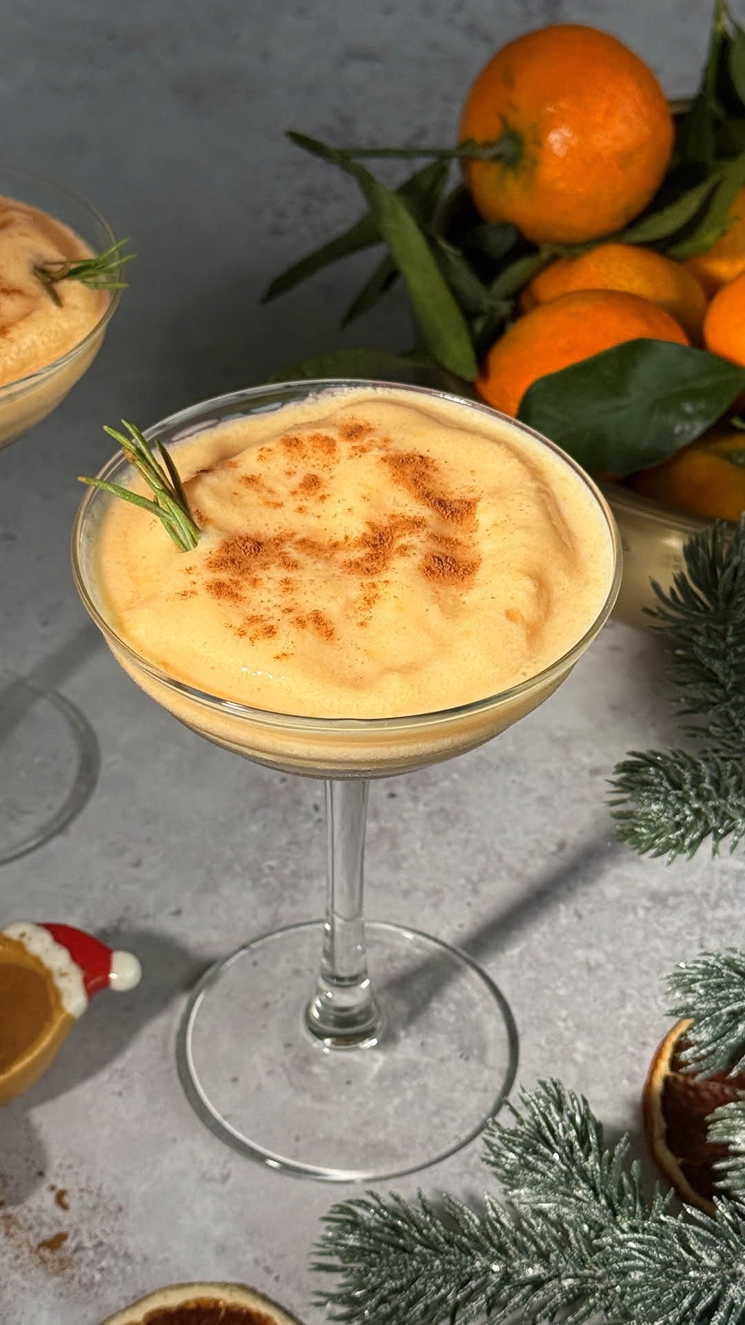 Sorbete de mandarina al cava