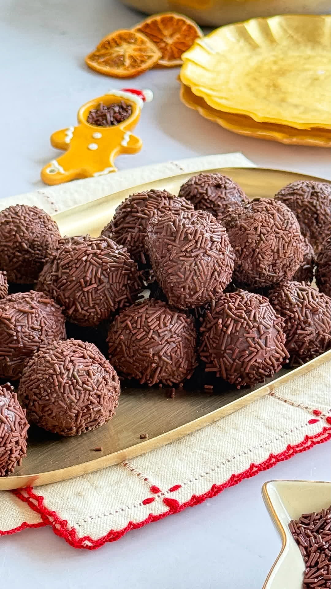 Trufas de leche condensada y chocolate