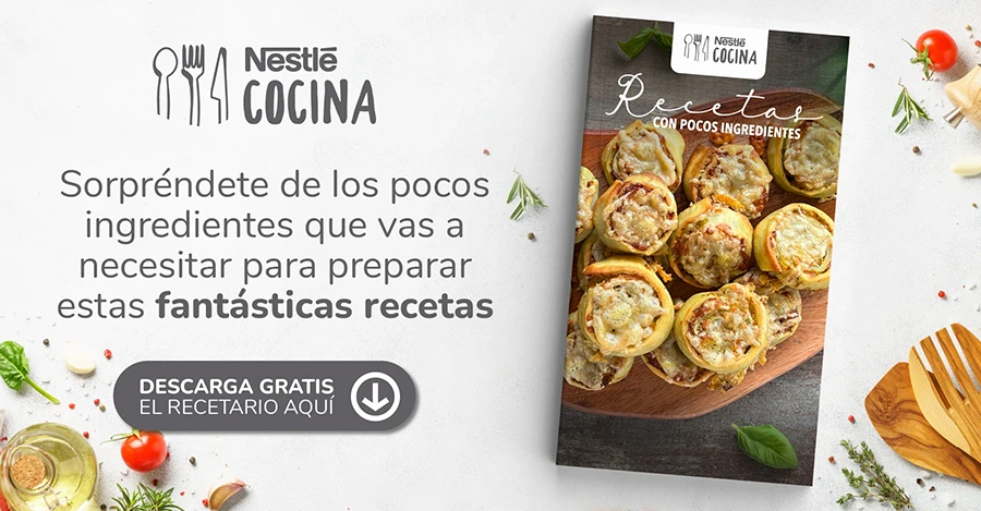 Un recetario ¡gratis!