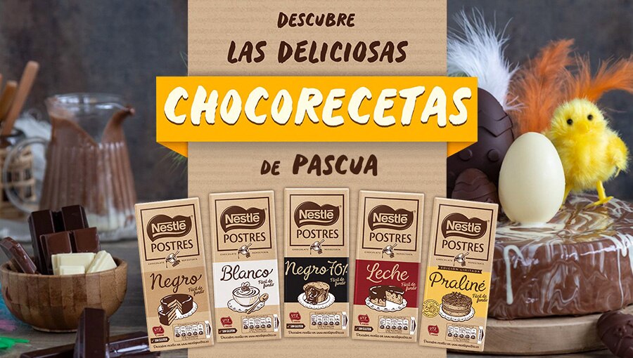 Recetario de Chocorecetas de Nestlé Postres